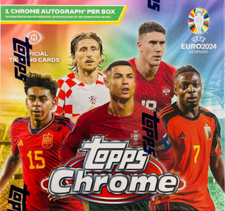 2024 Topps Chrome UEFA EURO Hobby Box