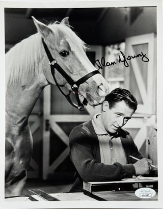 Alan Young Autographed 8x10 Celebrity Photo Mr Ed (JSA)