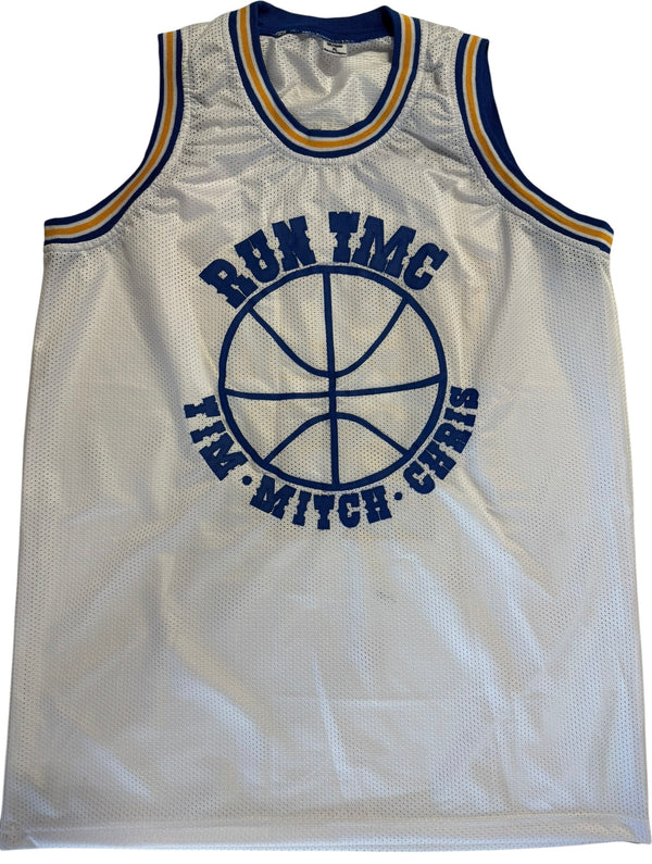 Run TMC Signed Golden State Custom Jersey Hardaway, Richmond, Mullin (Beckett)