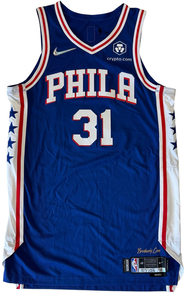 Seth Curry Game Used Authentic Philadelphia 76ers Jersey (Fanatics)