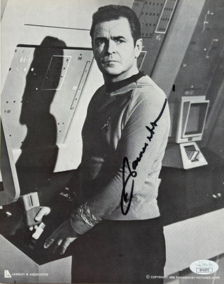 James Doohan Autographed 8x10 Photo Star Trek Scotty Chief Engineer (JSA)