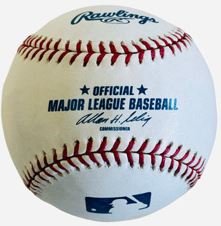 Nate Bump Autographed Official Major League Baseball