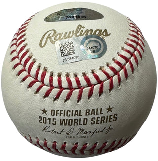 Alcides Escobar Autographed Official 2015 World Series Baseball (Tristar/MLB)