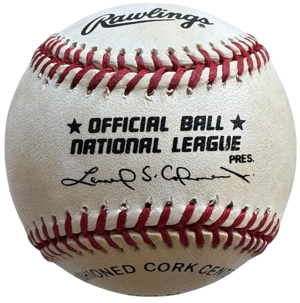 John Smoltz & Kevin Millwood Autographed Official National League Baseball