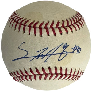 Jae Seo Autographed Official Major League Baseball