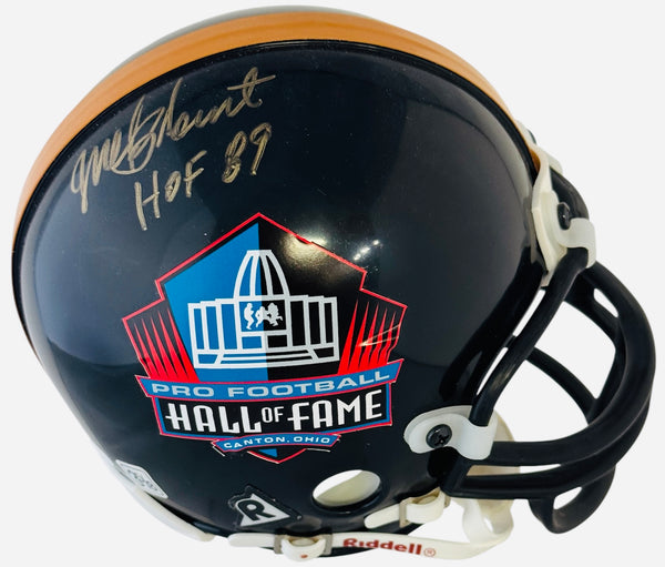 Mel Blount Autographed Steelers Hall Of Fame Mini Helmet (JSA)