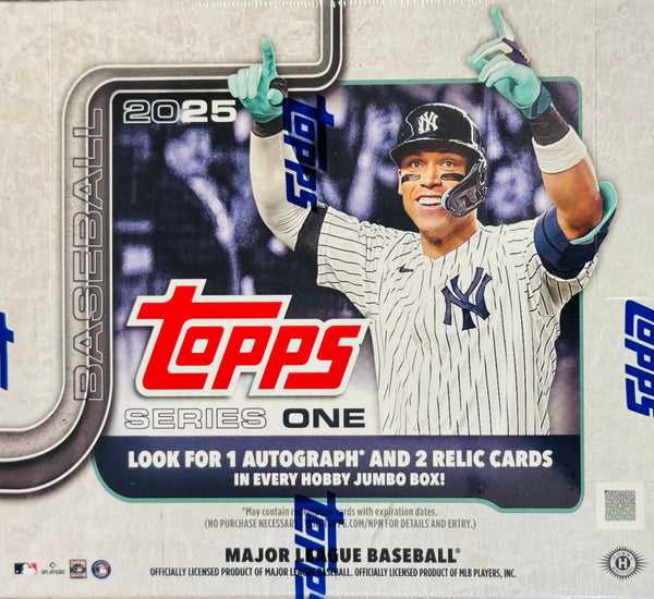 2025 Topps Series 1 Baseball Hobby Jumbo Box