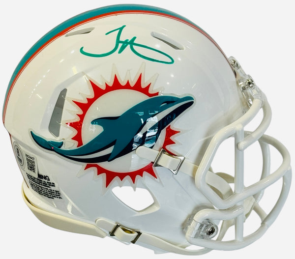 Tyreek Hill Autographed Miami Dolphins Speed Mini Helmet (Beckett)