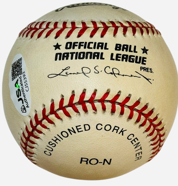 Jeff Bagwell Autographed Official National League Baseball (JSA)