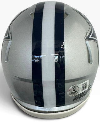 DaRon Bland Autographed Dallas Cowboys Mini Helmet (Beckett)