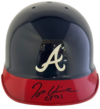 Tom Glavine Autographed Atlanta Braves Mini Helmet