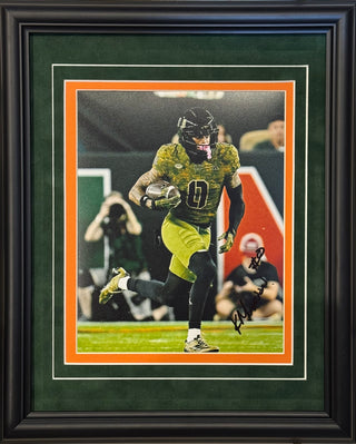 Keelan Marion Autographed Miami Hurricanes 8x10 Framed Photo