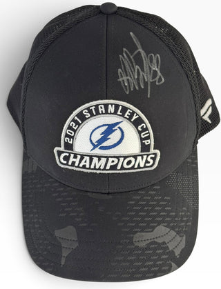 Andrei Vasilevskiy Autographed 2021 Stanley Cup Champions (JSA)