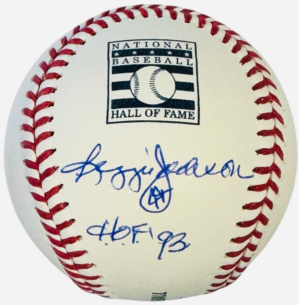 Reggie Jackson Autographed Official HOF Major League Baseball (MLB)