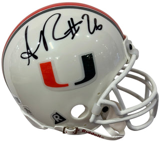 Sean Taylor Autographed University of Miami Hurricanes Mini Helmet (JSA)