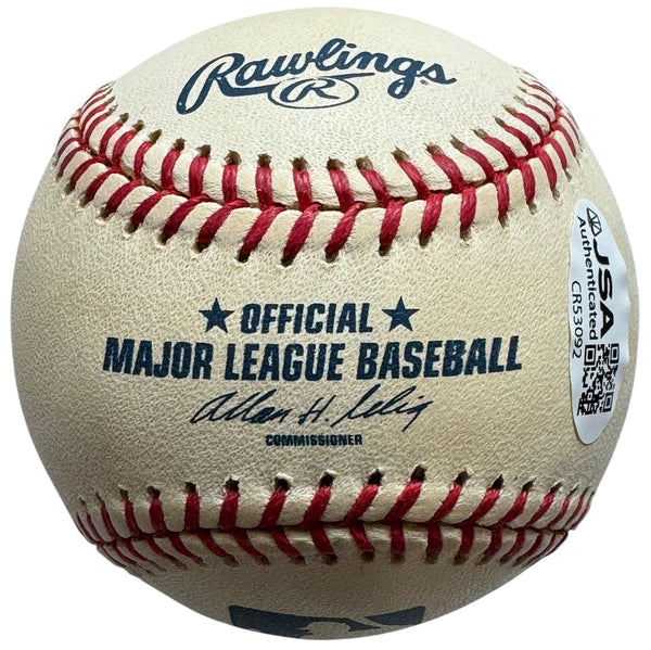 Kenny Lofton Autographed Official Major League Baseball (JSA)