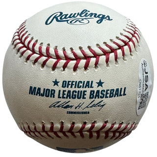 David Cone Autographed Official Major Baseball (JSA)