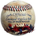 Sandlot Cast Signed Custom Baseball w/ Babe Ruth Facsimile (Beckett Witness)