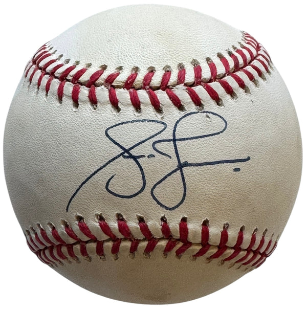 Andruw Jones Autographed 1994 Official Championship League Series Baseball (JSA)