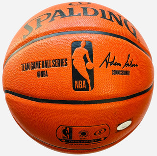 James Harden Autographed Spalding Basketball (JSA)