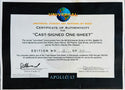 Apollo 13 Cast Signed One Sheet Movie Poster #18/500 Tom Hanks (Universal)