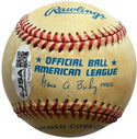 Nolan Ryan Autographed Official American League Baseball (JSA)