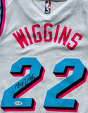 Andrew Wiggins Autographed Miami Heat Nike Vice Swingman Jersey (JSA)
