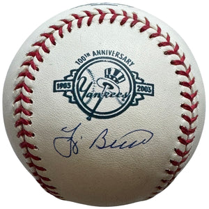 Yogi Berra Autographed 100th Anniversay Official Major League Baseball (JSA)