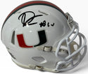 Darian Mensah autographed Hurricanes Speed Mini Helmet (JSA)