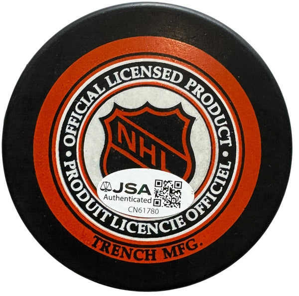 Phil & Tony Esposito Autographed Official Tamp Bay Lightning Puck (JSA)