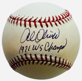 Al Oliver Autographed Official Major League Baseball (JSA)