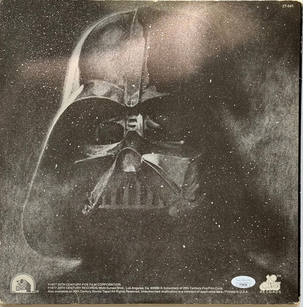 Star Wars Cast Autographed Record Album (JSA)