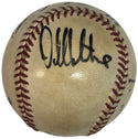 Jeff Conine Bob Natal Rick Renteria Darrell Whitmore Signed Official NL Baseball