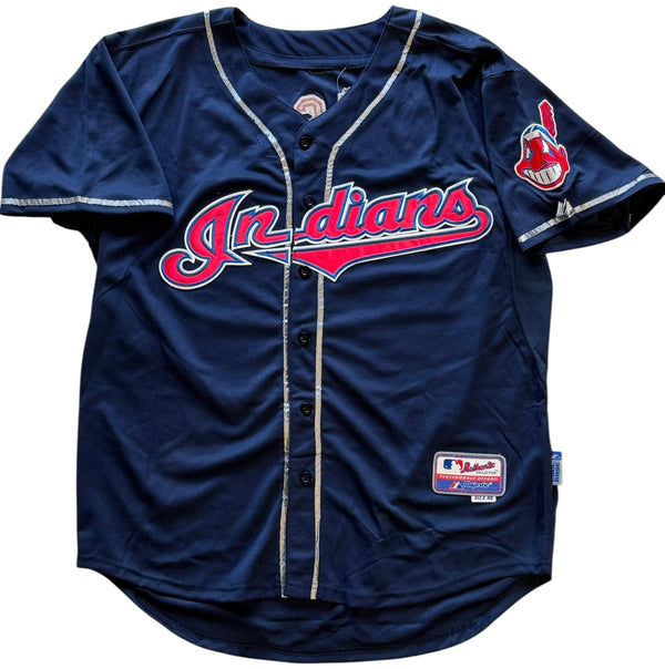 Charlie Sheen Autographed Cleveland Authentic Majestic Jersey Size 48