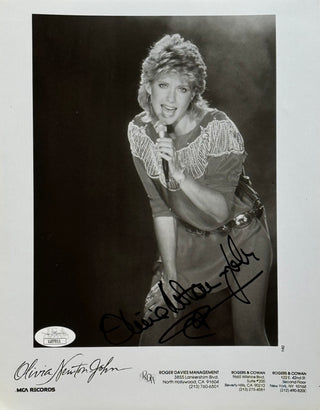 Olivia Newton John Autographed 8x10 Photo (JSA)