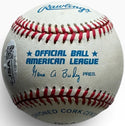 Dick Williams Autographed Official Americian League Baseball (JSA)