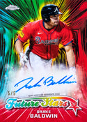 2026 Topps Chrome Baseball Blaster Box (Exclusive BB Seams & Red,White & Blue Refractors)