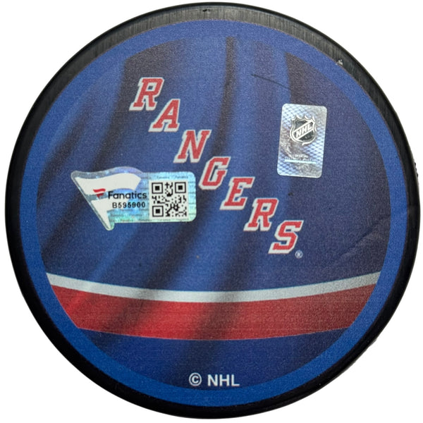 Artemi Panarin New York Rangers Authentic Autographed Official Game Puck (Fanatics)