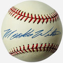 Mookie Wilson Autographed Official Major League Baseball