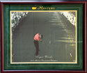 Tiger Woods 2005 Masters Tournament Champion Unsigned Canvas Framed (Upper Deck)