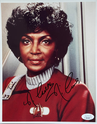 Nichelle Nichols Autographed 8x10 Photo Star Trek Uhura (JSA)