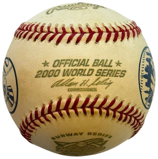 2000 World Series Unsigned Official Allan Selig Baseball Yankees vs Mets