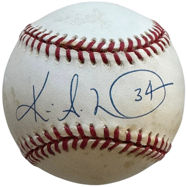 Kevin Millwood Autographed Official National League Baseball