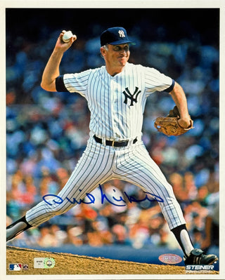 Phil Niekro Autographed Yankees 8x10 Photo (Steiner/MLB)