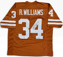 Ricky Williams Autographed Custom Texas Longhorns Jersey (SWAU Witness)