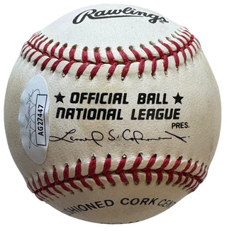 Bob Horner Autographed Official National League Baseball (JSA)