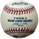 Michael Young Autographed Official Major League Baseball