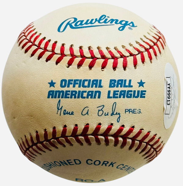 Joe DiMaggio Autographed Official American League Baseball (JSA)