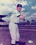 Mickey Mantle Autographed Yankees 8x10 Photo (JSA)