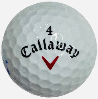 Lanny Wadkins Autographed Callaway 4 Golf Ball